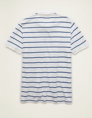 AE Standard Fit Lived-In Pique Polo Shirt