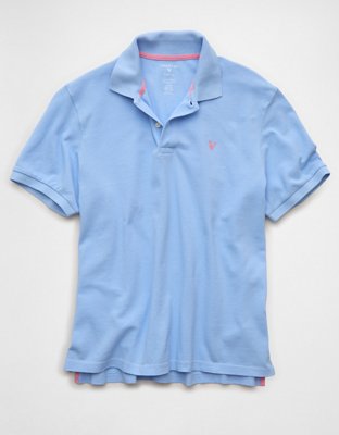 AE Pop Logo Standard Pique Polo Shirt