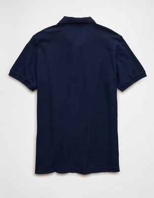 AE Pop Logo Standard Pique Polo Shirt