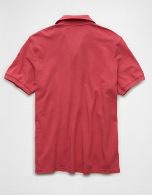 AE Pop Logo Standard Pique Polo Shirt