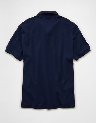 AE Exploded Logo Standard Pique Polo Shirt