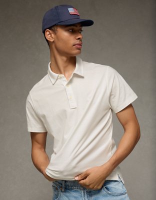 AE Standard Fit Lightweight Polo Shirt