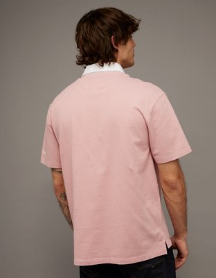 AE Standard Fit Graphic Polo Shirt