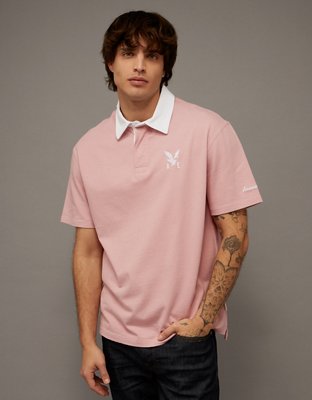 AE Standard Fit Graphic Polo Shirt