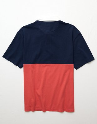 AE Standard Fit Graphic Polo Shirt