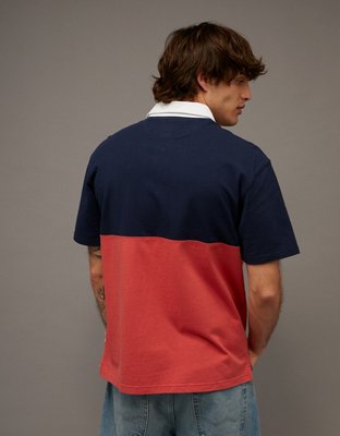 AE Standard Fit Graphic Polo Shirt