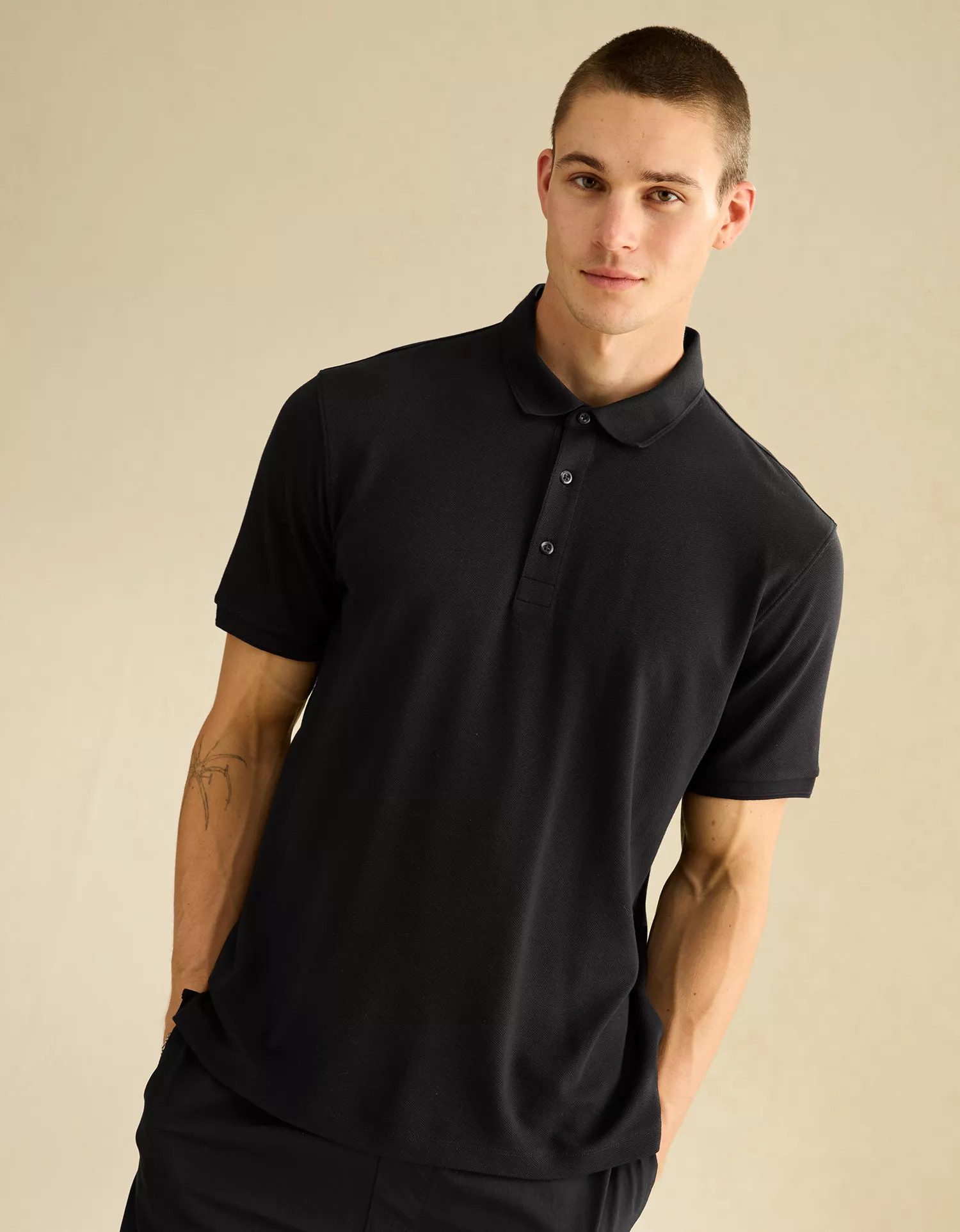 AE Standard Fit 24/7 Training Polo Shirt - thumbnail 6
