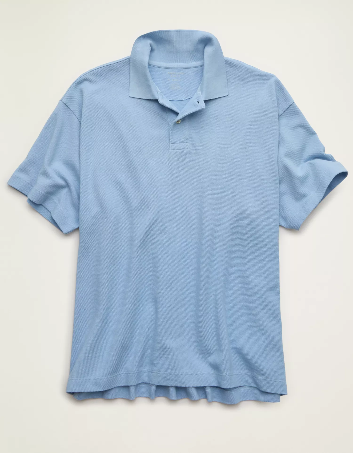AE Boxy Fit Pique Polo Shirt - thumbnail 3