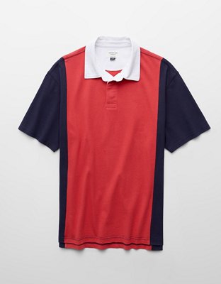 AE Standard Fit Rugby Shirt