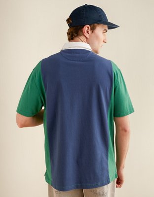 AE Standard Fit Rugby Shirt