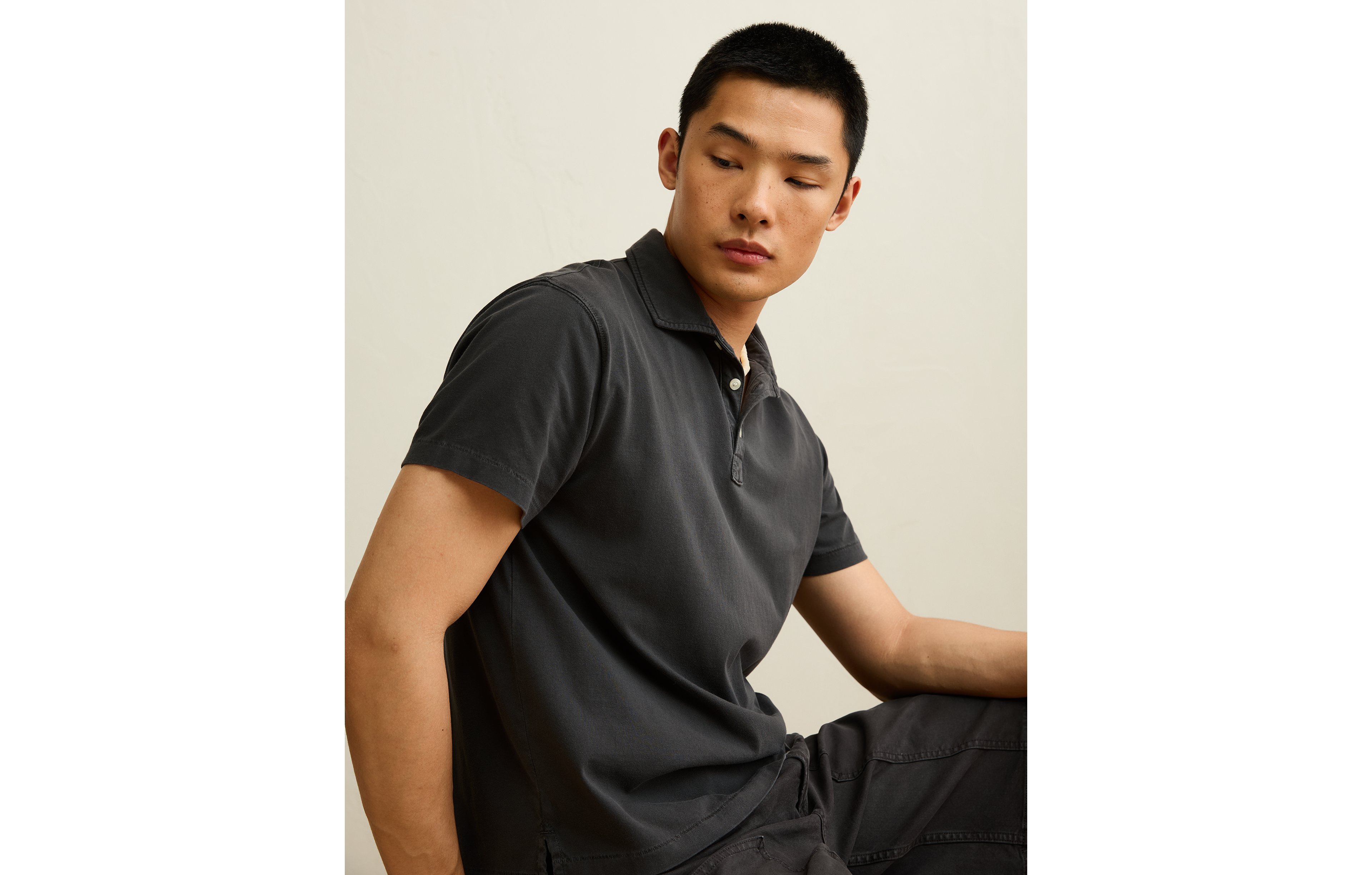 AE Shrunken Lived-In Polo Shirt