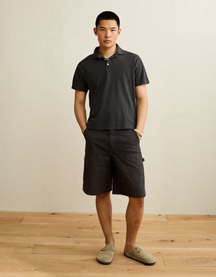 AE Shrunken Lived-In Polo Shirt