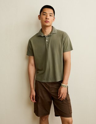 AE Shrunken Lived-In Polo Shirt