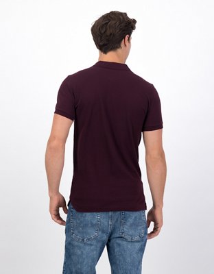 AE Slim Fit Pique Polo Shirt