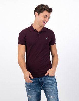AE Slim Fit Pique Polo Shirt
