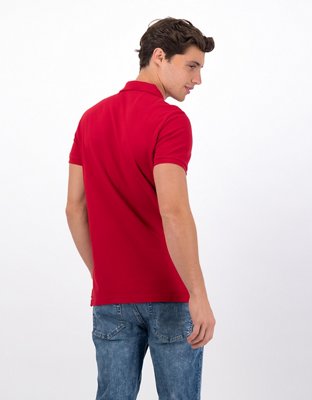 AE Camisa polo de piqué Slim Fit