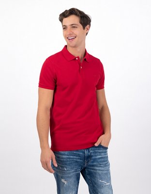 AE Camisa polo de piqué Slim Fit