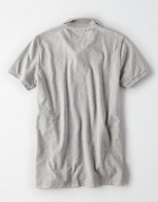 Мужские рубашки American Eagle AE Logo Pique Polo Shirt — фото 2