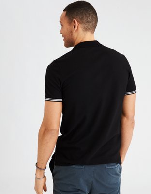 Мужские топы American Eagle AE Pique Flex Polo — фото 3