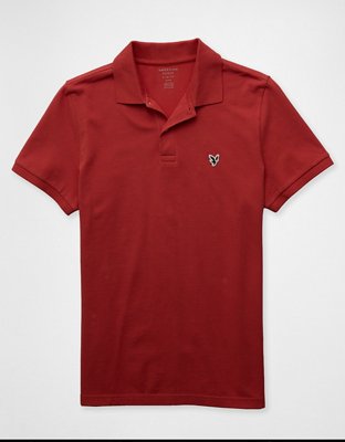 AE Slim Fit Flex Pique Polo Shirt