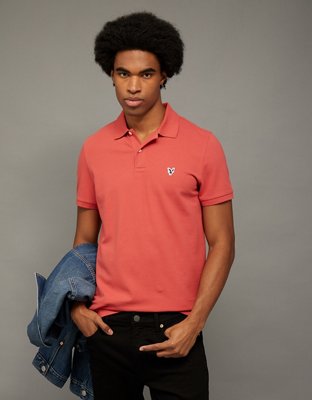 AE Slim Fit Flex Pique Polo Shirt