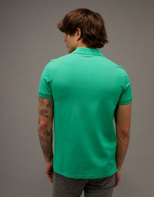 AE Slim Fit Flex Pique Polo Shirt