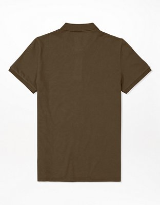 AE Slim Fit Flex Pique Polo Shirt