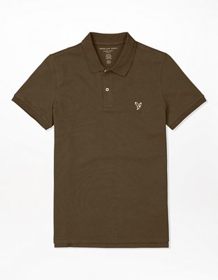 AE Slim Fit Flex Pique Polo Shirt