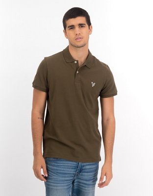 AE Slim Fit Flex Pique Polo Shirt