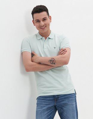 AE Slim Fit Flex Pique Polo Shirt