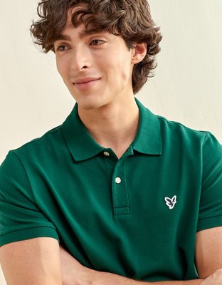 AE Slim Fit Pique Polo Shirt