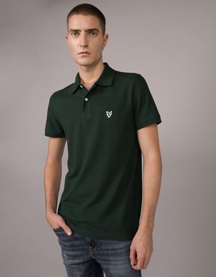 AE Slim Fit Flex Pique Polo Shirt