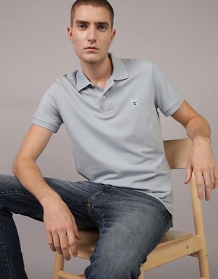 AE Slim Fit Flex Pique Polo Shirt