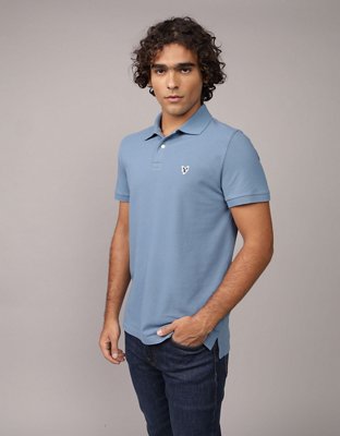 AE Slim Fit Flex Pique Polo Shirt