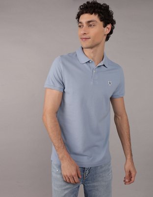 AE Slim Fit Flex Pique Polo Shirt