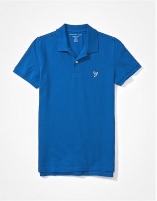 AE Slim Fit Flex Pique Polo Shirt