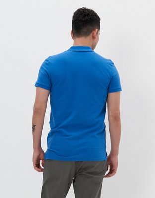 AE Slim Fit Flex Pique Polo Shirt