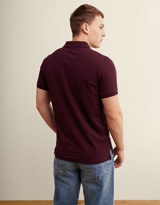 AE Slim Fit Flex Pique Polo Shirt