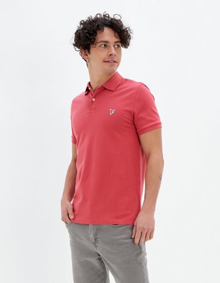 AE Slim Fit Flex Pique Polo Shirt