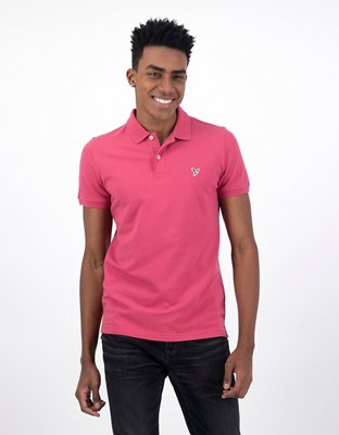 AE Slim Fit Flex Pique Polo Shirt