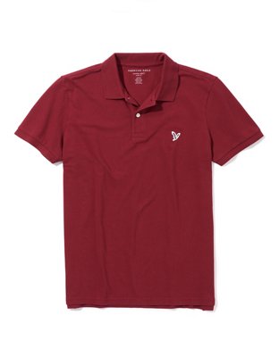 AE Slim Fit Flex Pique Polo Shirt
