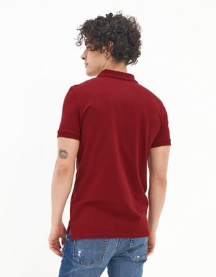 AE Slim Fit Flex Pique Polo Shirt