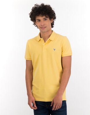 AE Slim Fit Flex Pique Polo Shirt