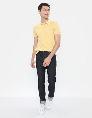 AE Slim Fit Flex Pique Polo Shirt