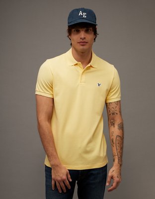 AE Slim Fit Flex Pique Polo Shirt