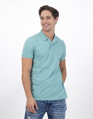 AE Slim Fit Flex Pique Polo Shirt