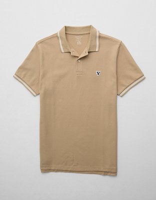 AE Slim Fit Tipped Flex Pique Polo Shirt