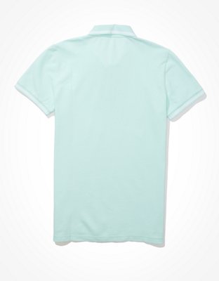 AE Slim Fit Tipped Flex Pique Polo Shirt
