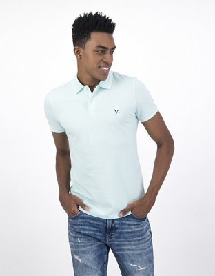 AE Slim Fit Tipped Flex Pique Polo Shirt