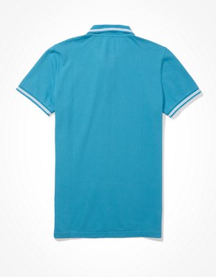 AE Slim Fit Tipped Flex Pique Polo Shirt